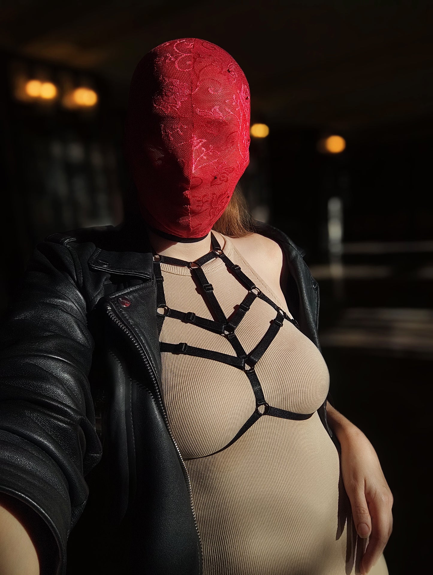 Harness outfit aesthetic, Body harness, Ribbon harness, Harness bra, Chest harness, Women harness, Harness lingerie, Open bra