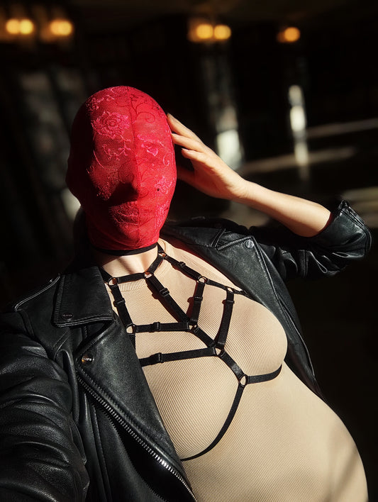 Harness outfit aesthetic, Body harness, Ribbon harness, Harness bra, Chest harness, Women harness, Harness lingerie, Open bra