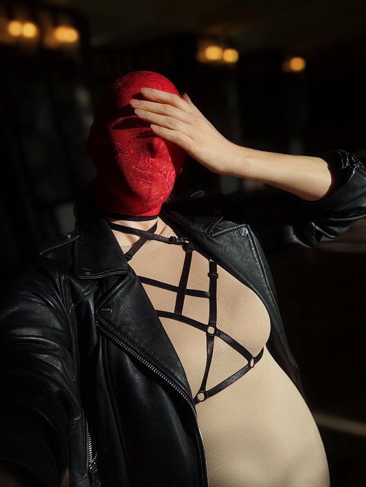 Harness outfit aesthetic, Body harness, Ribbon harness, Harness bra, Chest harness, Women harness, Harness lingerie, Open bra