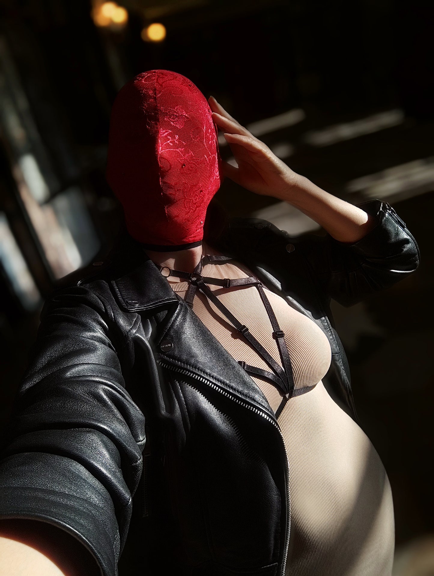 Harness outfit aesthetic, Body harness, Ribbon harness, Harness bra, Chest harness, Women harness, Harness lingerie, Open bra