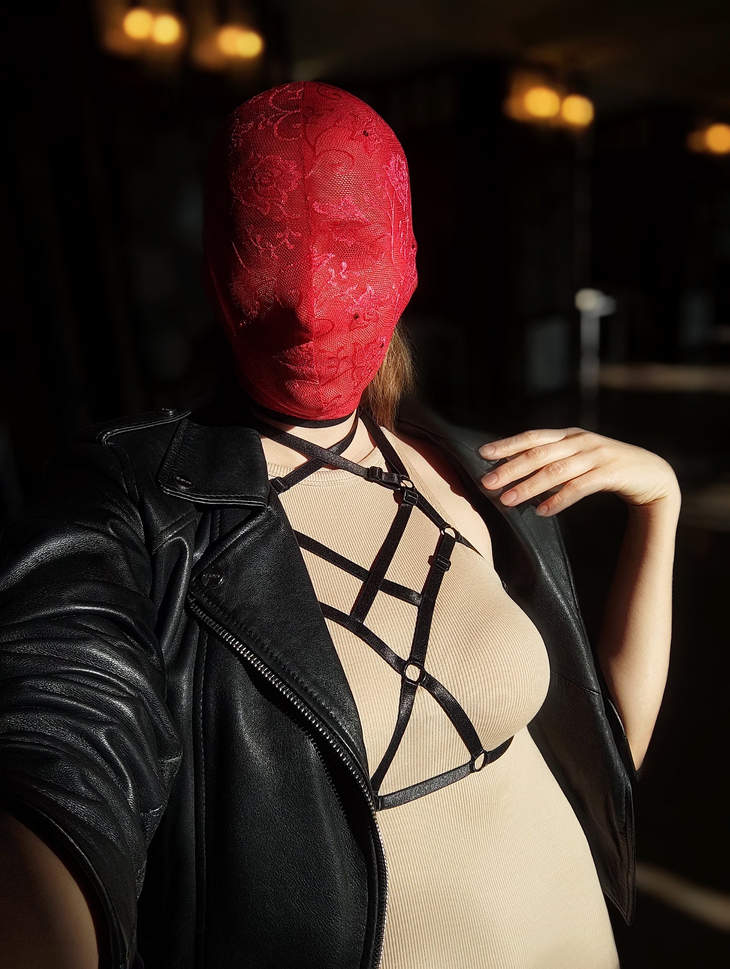 Harness outfit aesthetic, Body harness, Ribbon harness, Harness bra, Chest harness, Women harness, Harness lingerie, Open bra